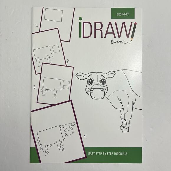 Lot of 4 iDRAW Easy Step By Step Tutorials for Beginners Intermediate Advanced - Picture 2 of 9